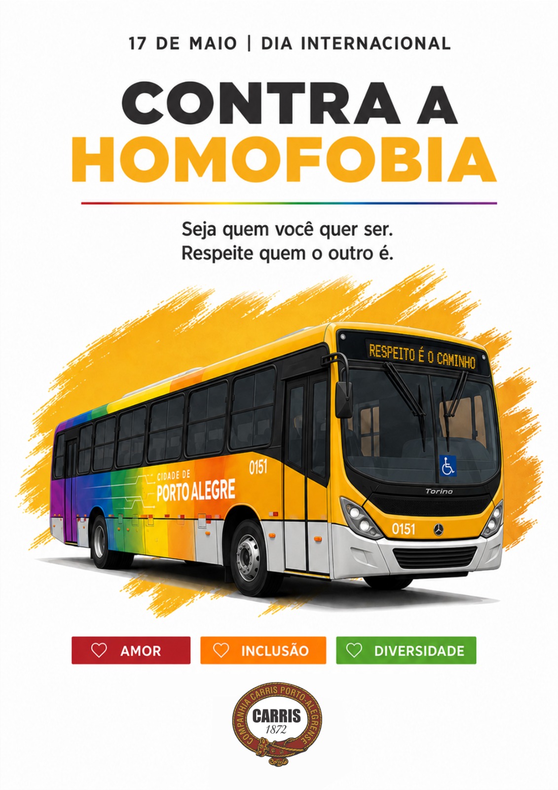17 de Maio - Dia Internacional Contra Homofobia